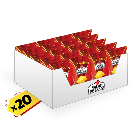Box - Patatine Classica 20 pezzi x 120 gr