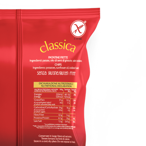 Box - Patatine Classica 20 pezzi x 120 gr