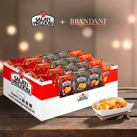 BBQ Box + Antipastiera Brandani - idea regalo - Salati Preziosi