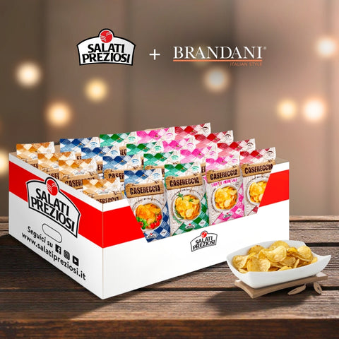 Casereccia Box + Antipastiera Brandani - idea regalo - Salati Preziosi