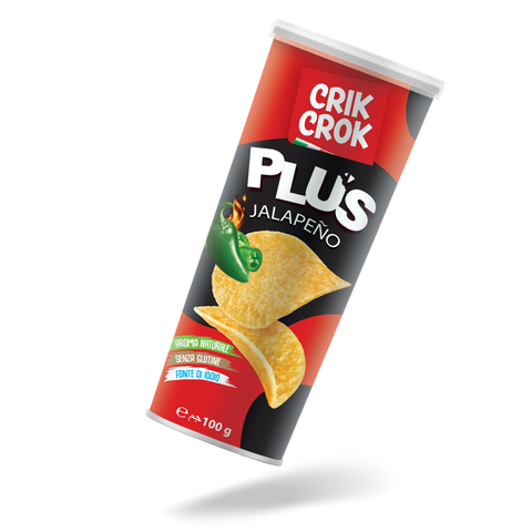 Crik Crok Plus Jalapeño 100 g - Salati Preziosi