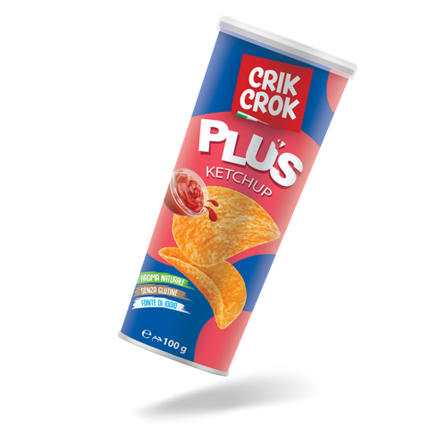 Crik Crok Plus Ketchup 100 g - Salati Preziosi