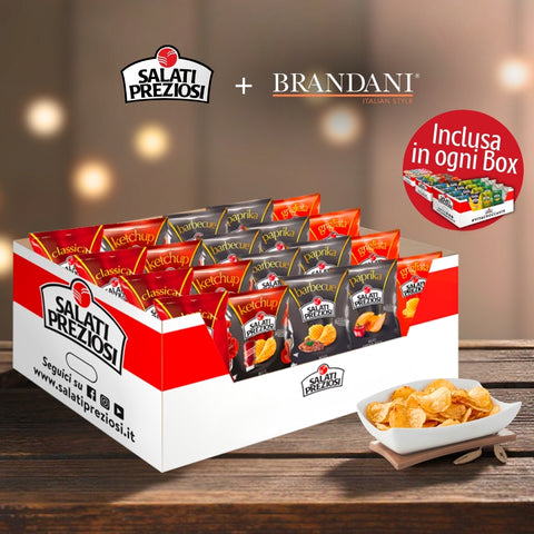Duo Box + Antipastiera Brandani - idea regalo - Salati Preziosi