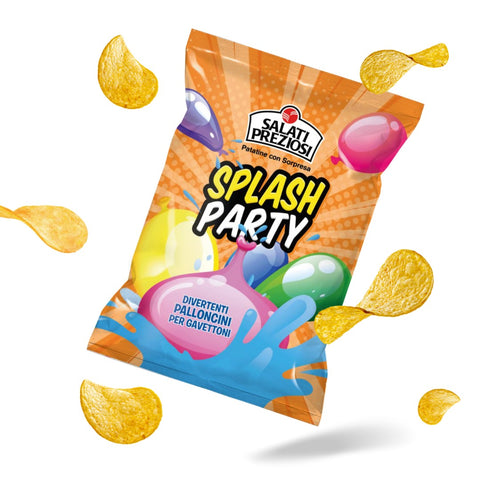 Patatine Splash Party con Sorpresa - Salati Preziosi