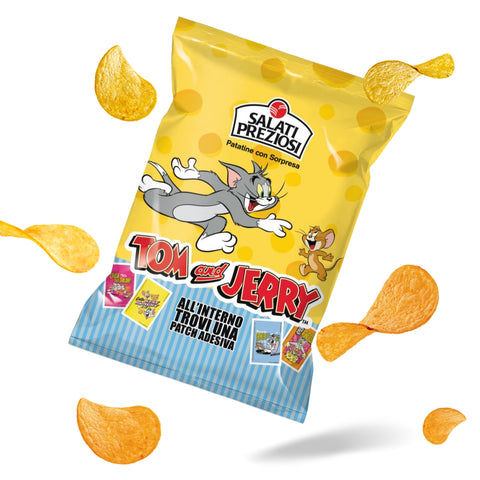 Patatine Tom & Jerry con Patch Adesiva - Salati Preziosi