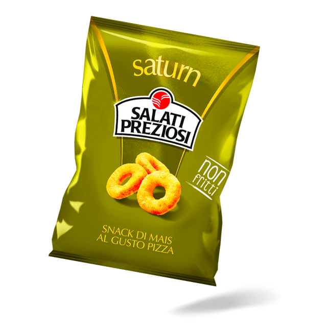 Snack Saturn al Gusto Pizza - Salati Preziosi - Perfetti per Ogni Occasione